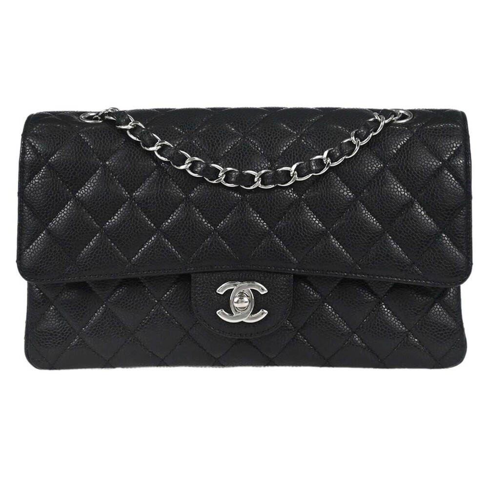 Chanel Timeless - Classic Double Flap Quilted Caviar Medium